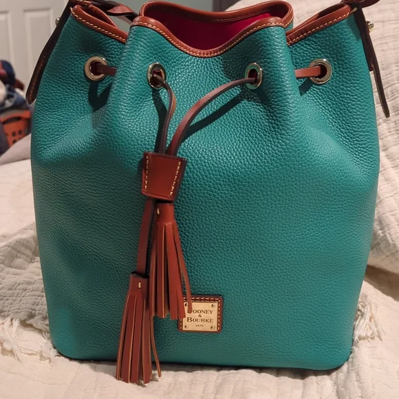Dooney & Bourke | Bags | Beautiful Teal Dooney And Bourke  display picture 3